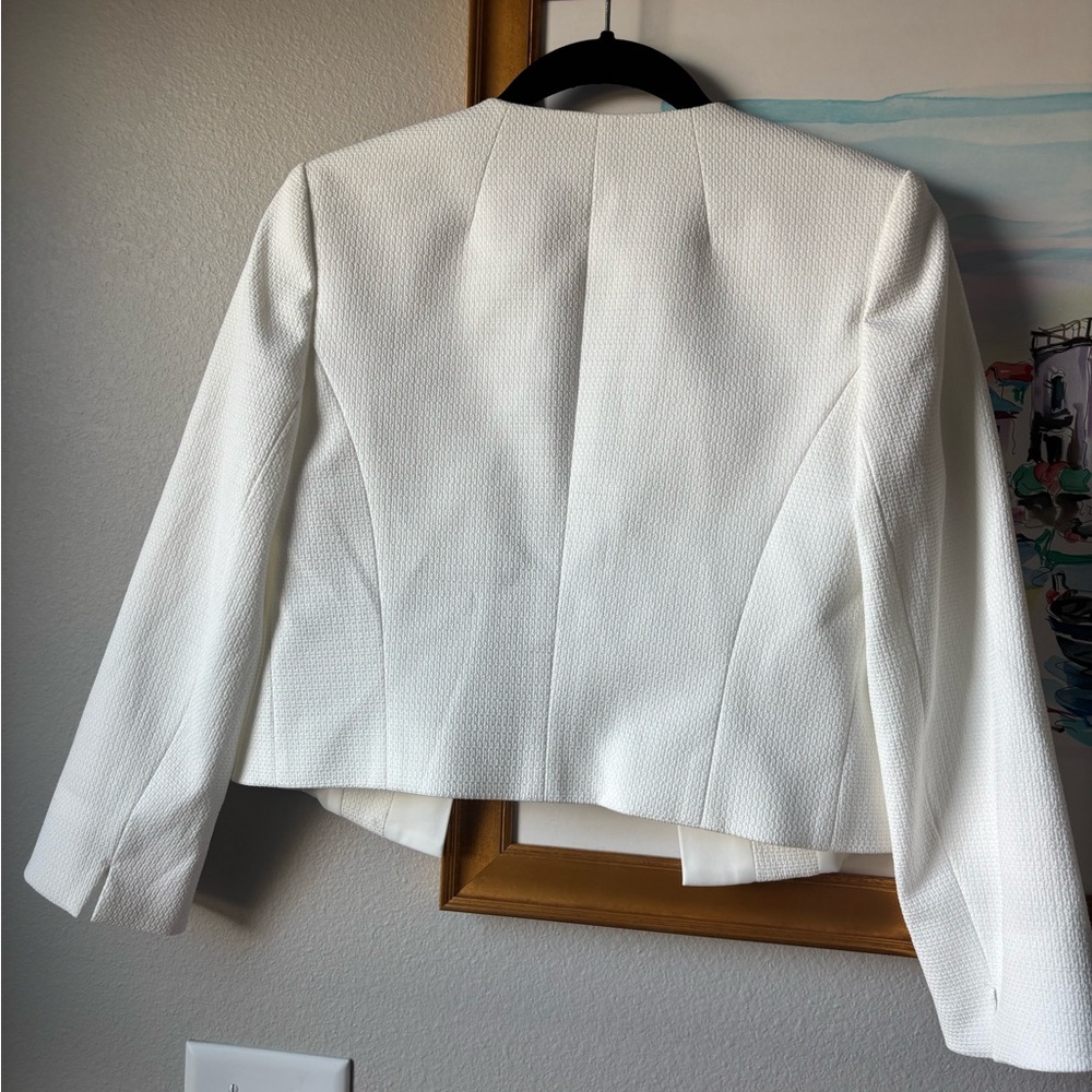 Hobbs London white blazer size 2 US - Picture 3 of 4